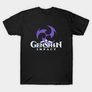 Electro big emblem genshin impact T-Shirt